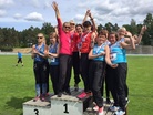 N50 4 x 100 m palkintojenjako.